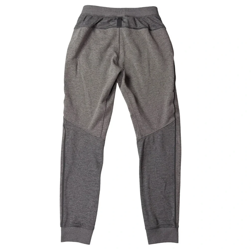 Lululemon Jogger Pants Men Sz M Grey Heathered‎ Tech Fleece Casual Athleisure - Picture 6 of 11